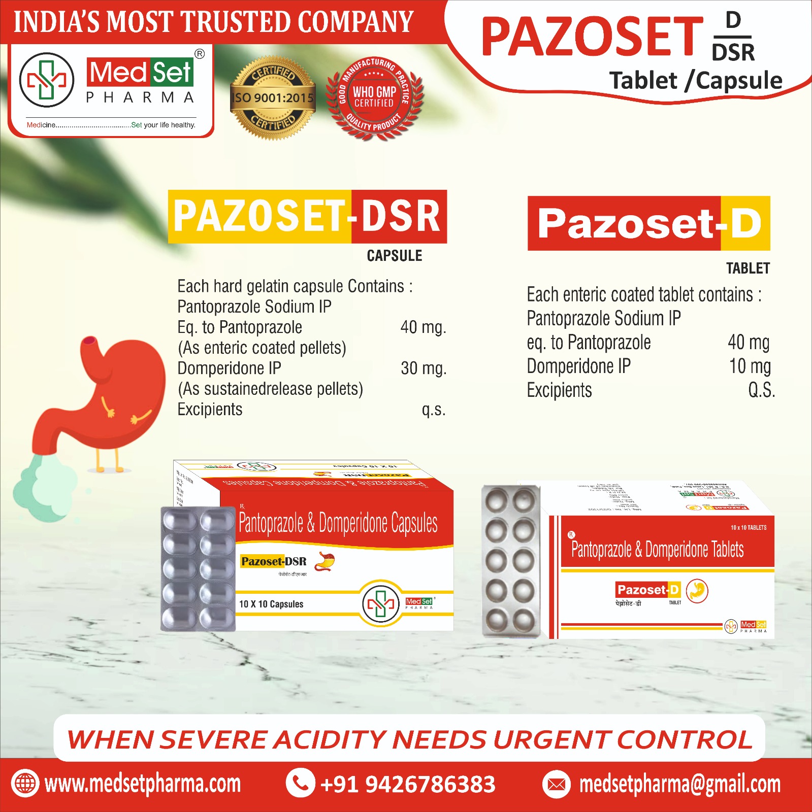 PAZOSET DSR CAPSULE